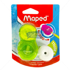 Maped, Loopy 1H Sharp-Erasr Translucent Bls=1pc MD-049110