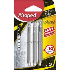 Maped, BlackPeps Reload LeadCartr 0.5mm Bls=3 MD-560511