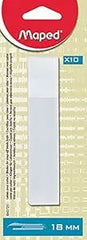 Maped, Cutter Blades 18mm bls=10Pcs MD-640721