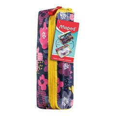 Maped Pencil Case Empty Pattern Pink MD-931908