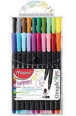 Maped Graph Peps Fineliner Pouch 20 MD-749151