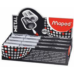 Maped Sharpner 1 Hole Metal Satlit 32 Pc MD-534019