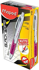 Maped Mechanical Pencil 0.7 Automatic Box 12 Pink MD-559936