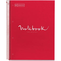 Miquelrius Notebook 1 A4 80 HOR 90G EMOTIONS RED ML-45281