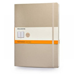 Moleskine Ruled Notebook Soft Khaki-XL 323746