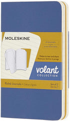 Moleskine Volant Ruled set of 2 royal blue 890402