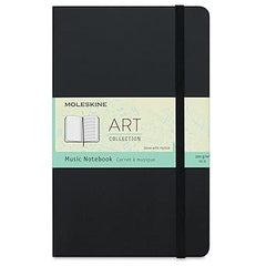 Moleskine ART MUSIC NB LG BLK-3100