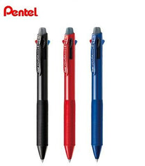 Pentel Vicuna Ink Ballpoint 0.7 mm 3 Colors and Mechanical Pencil 0.5 mm PE-BXW475-A