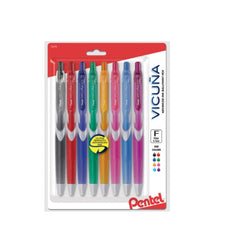 Pentel Vicuna Ink Ballpoint 0.7 mm 3 Colors and Mechanical Pencil 0.5 mm PE-BXW475-C-01
