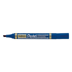 Pentel Marker Permanent Chisel Blue PE-N860-C
