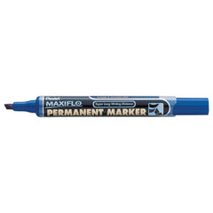 Pentel Maxiflo Permanent Chisel Blue - 1 Piece PE-NLF60-01C