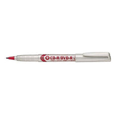 Pentel Marker for CD/DVD Red PE-NMS51-B