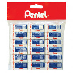 Pentel Eraser Hi-Polymer Small -18 Piece PE-ZEH-03-18