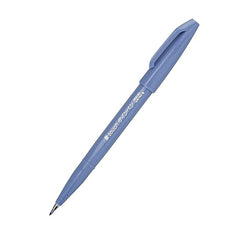 Pentel Sign Pen Brush Tip 0.5-2mm Sky BE BX=10