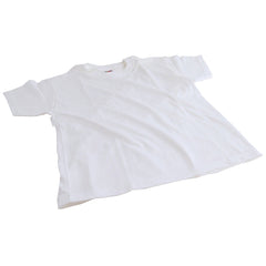 T-Shirt, Plain White, Age 7-8