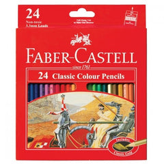 FABER CASTELL CLASSIC COLOUR PENCILS 24 COLOUR