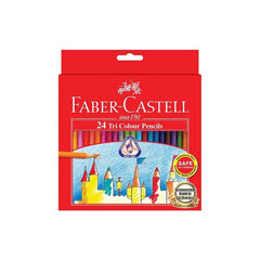 FABER CASTELL CLASSIC COLOUR PENCILS 24 COLOUR RT