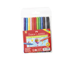FABER CASTELL COLOR BODY FELT PEN 12 COLOR