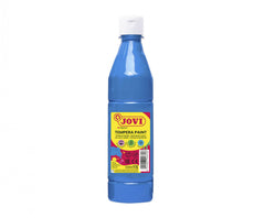 JOVI LIQUID POSTER PAINT BOTTLE 500ML CYAN BLUE