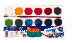 JOVI WATERCOLORS 12 COLOR 22MM