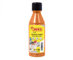 JOVI DECOR ACRYLIC BOTTLE OF 250ML ORANGE