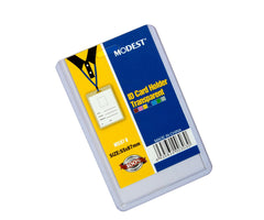 MODEST ID HOLDER CLEAR PVC 55x87mm MS 97 V