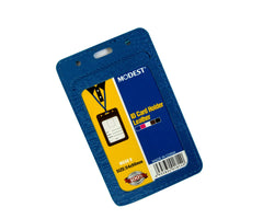 MODEST ID HOLDER LEATHER 54x90mm MS 98 V BLUE
