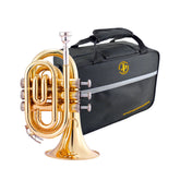 John Packer JP159 Bb pocket trumpet outfit - Lacquer