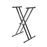 Lawrence X frame double braced height adjustable keyboard stand