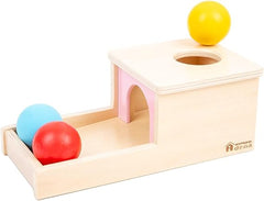 Object Permanence Box with Tray