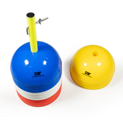 DS Multi Dome Cones (Set of 40) Multicolor
