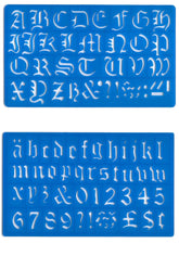 30mm Old English Stencil Set