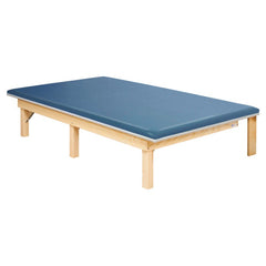 HEALTH TABLE - CLINTON INDUSTRIES WALL MOUNTED ATHLETIC TABLE WITH MAT - 84 W X 48 D X 18 H IN - SPECIFY MAT COLOR