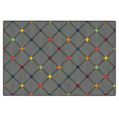 CARPET - CLASSROOM SELECT DOTS ACCENT RUG - 4 FT X 6 FT - SPECIFY CARPET COLOR