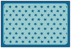 CARPETS FOR KIDS - KIDSVALUE SUPER STARS DECORATIVE - RECTANGLE - 4 FT X 6 FT - SPECIFY CARPET COLOR