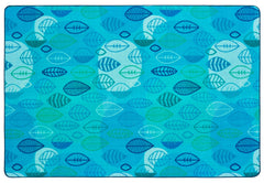 CARPETS FOR KIDS - PIXEL PERFECT PEACEFUL SPACES LEAF - RECTANGLE - 8 FT X 12 FT - SPECIFY CARPET COLOR