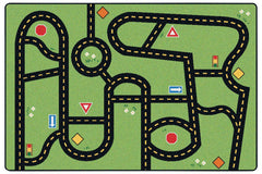 CARPETS FOR KIDS - PREMIUM DRIVE AND PLAY ACCENT - RECTANGLE - 2 FT 8 IN X 4 FT - SPECIFY CARPET COLOR