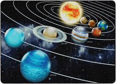 FLAGSHIP CARPETS - TRAVELING THE SOLAR SYSTEM - RECTANGLE - 6 FT X 8 FT 4 IN - SPECIFY CARPET COLOR