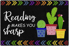 FLAGSHIP CARPETS - SHARP READING - RECTANGLE - 4 FT X 6 FT - SPECIFY CARPET COLOR