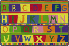 FLAGSHIP CARPETS - ABC TAPESTRY - RECTANGLE - 4 FT X 6 FT - SPECIFY CARPET COLOR