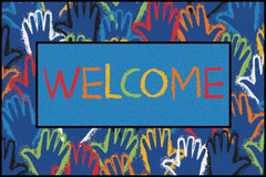 CARPETS FOR KIDS - KIDSVALUE HANDS TOGETHER - RECTANGLE - 4 FT X 6 FT - SPECIFY CARPET COLOR