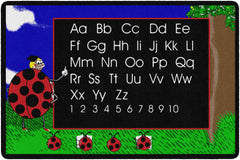 FLAGSHIP CARPETS - LADYBUG - RECTANGLE - 6 FT X 9 FT - SPECIFY CARPET COLOR