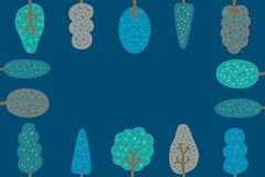 CHILDCRAFT - CARPETS - SERENE WOODS - RECTANGLE - 6 FT X 9 FT - SPECIFY CARPET COLOR