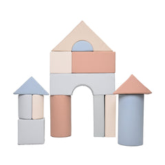 CHILDRENS FACTORY - 12-INCH MODULE BLOCKS - SET OF 14 - SPECIFY COLOR