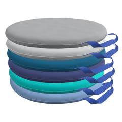 CHILDCRAFT - CARRY ME CUSHIONS - ROUND - SET OF 6 - 12 DIA X 1 H IN - SPECIFY COLOR