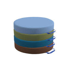 CHILDCRAFT - CUSHIONS - ROUND - SET OF 4 - VERSION 2 - 15 DIA X 2-1/2 H IN - SPECIFY COLOR