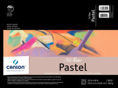 PAD CANSON MI TIENTES 12X16 IN ASSORTED 98 LB 24 SHTS