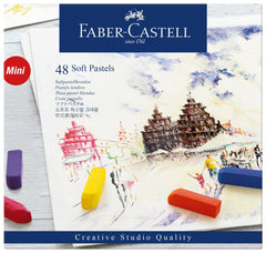 PASTEL SOFT FABER-CASTELL CREATIVE STUDIO HALF STICK SET OF 48