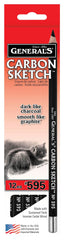 PENCILS DRAWING GRAPHITE GENERALS CARBON SKETCH 4B PACK OF 12