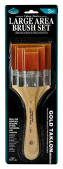 BRUSH ALL PURPOSE GOLDEN TAKLON SET OF 3